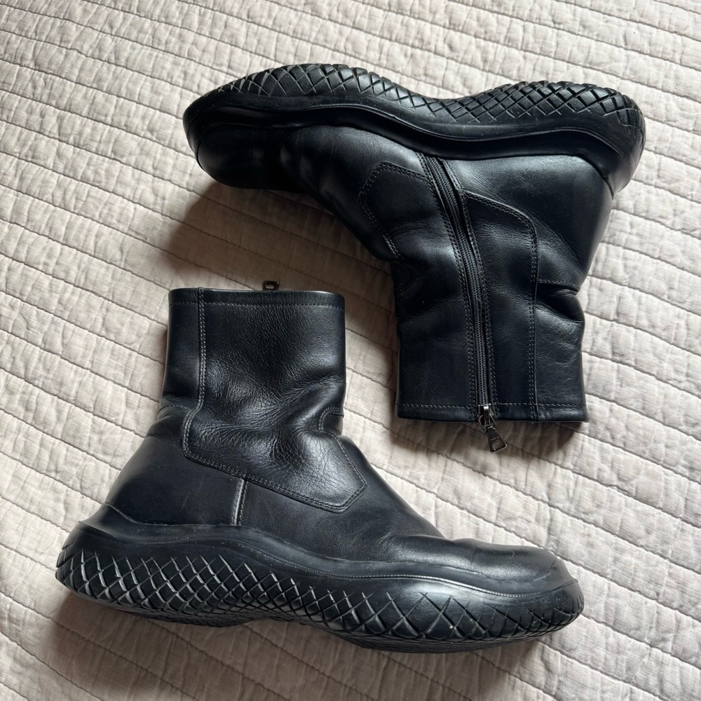 Vintage Prada 1999 Boots, Black